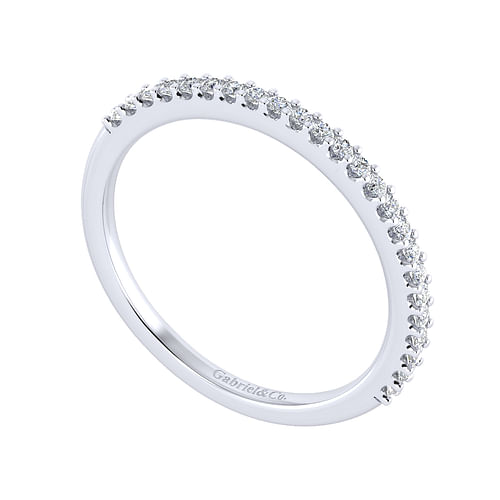 14K White Gold   Matching Wedding Band