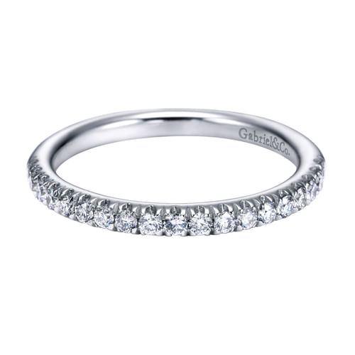 14K White Gold   Matching Wedding Band