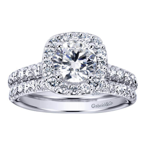 14K White Gold   Matching Wedding Band