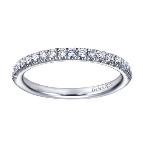 14K White Gold   Matching Wedding Band