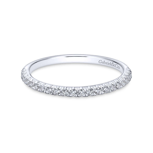 14K White Gold   Matching Wedding Band