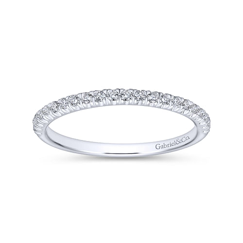 14K White Gold   Matching Wedding Band