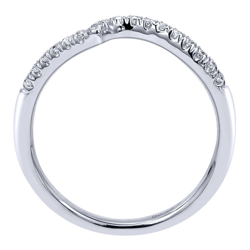 14K White Gold   Matching Wedding Band