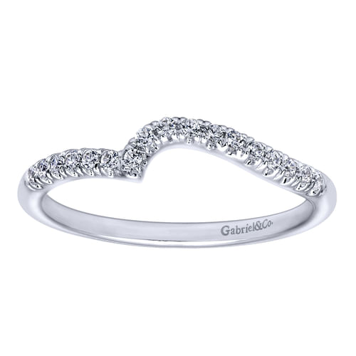 14K White Gold   Matching Wedding Band