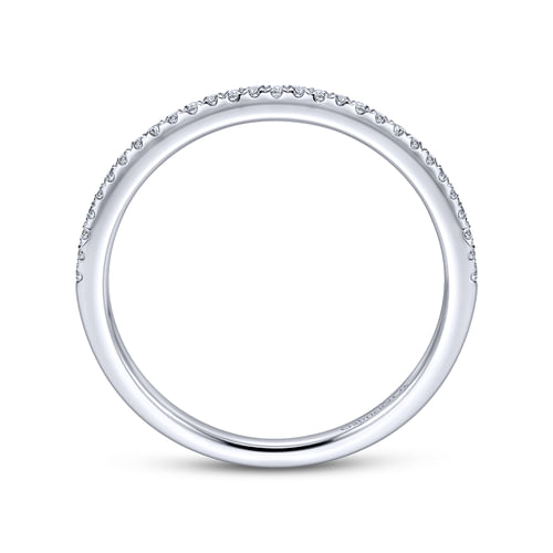14K White Gold   Matching Wedding Band