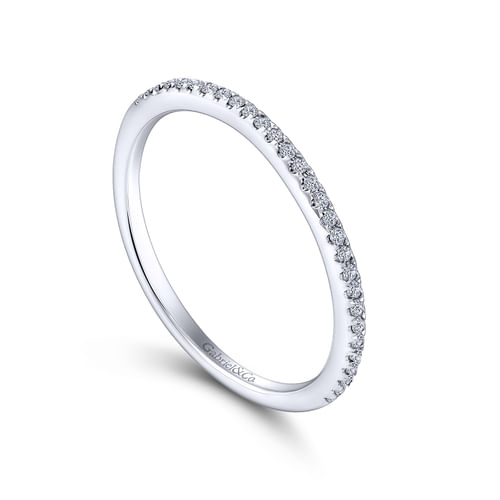 14K White Gold   Matching Wedding Band