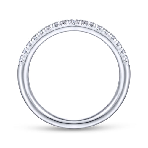 14K White Gold   Matching Wedding Band