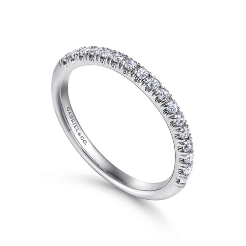 14K White Gold Matching Wedding Band 14K White Gold Matching Wedding Band