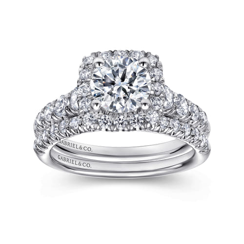 14K White Gold Matching Wedding Band 14K White Gold Matching Wedding Band