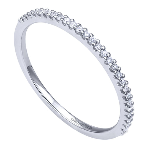14K White Gold   Matching Wedding Band