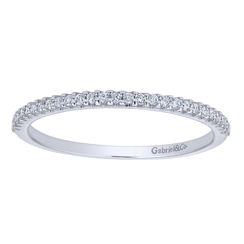 14K White Gold   Matching Wedding Band