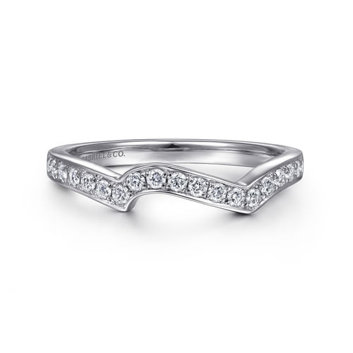 14K White Gold   Matching Wedding Band