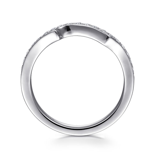 14K White Gold   Matching Wedding Band