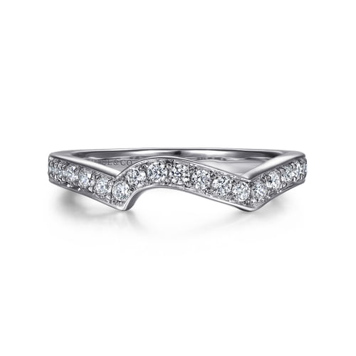 14K White Gold   Matching Wedding Band