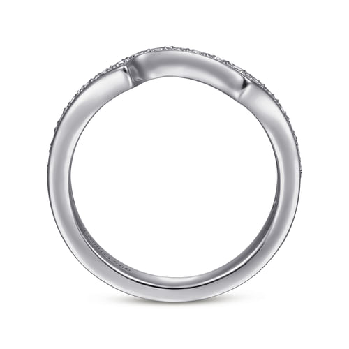 14K White Gold   Matching Wedding Band