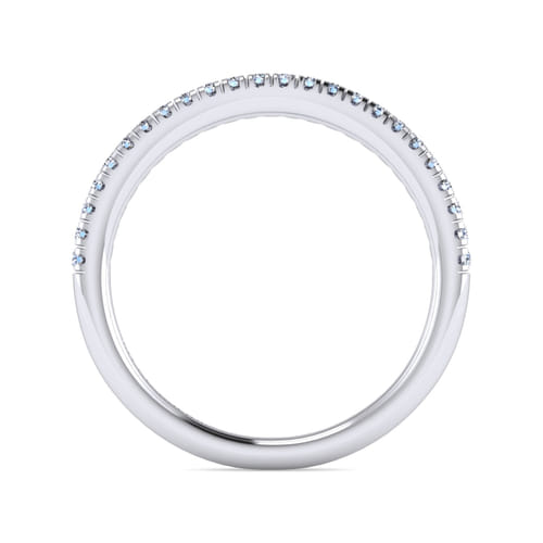 14K White Gold   Matching Wedding Band