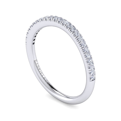 14K White Gold   Matching Wedding Band