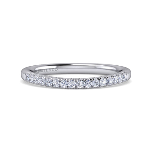 14K White Gold   Matching Wedding Band