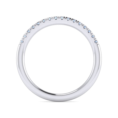14K White Gold   Matching Wedding Band