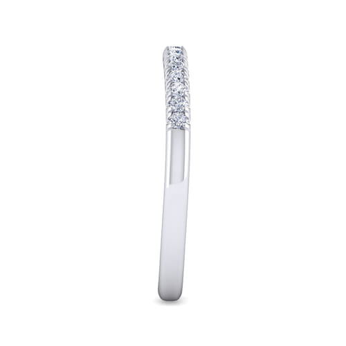 14K White Gold   Matching Wedding Band