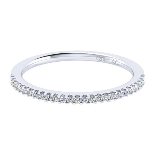 14K White Gold   Matching Wedding Band