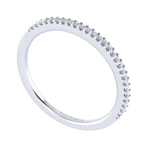 14K White Gold   Matching Wedding Band