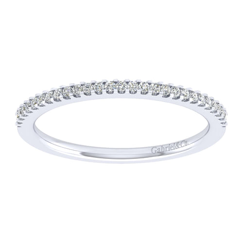 14K White Gold   Matching Wedding Band