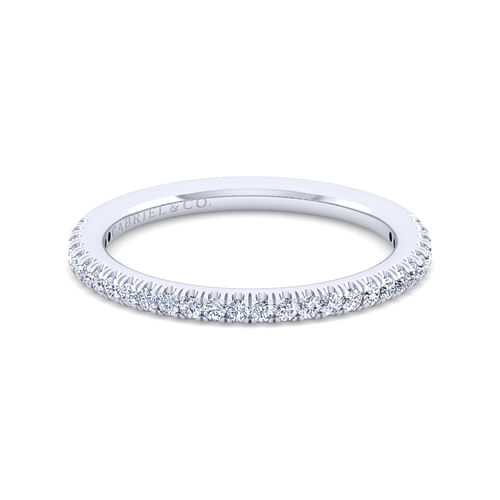 14K White Gold   Matching Wedding Band