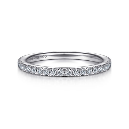 14K White Gold   Matching Wedding Band