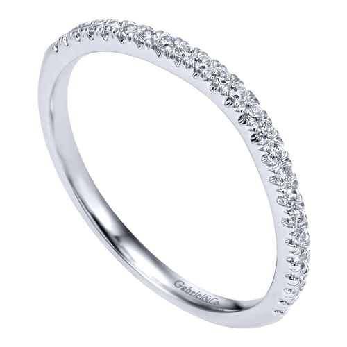 14K White Gold   Matching Wedding Band