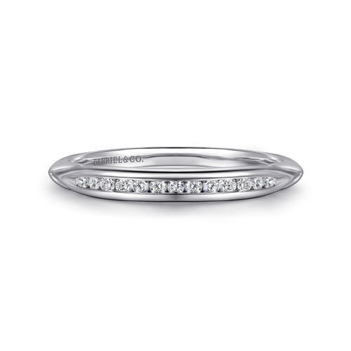 14K White Gold   Matching Wedding Band