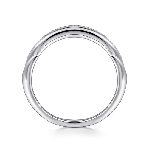14K White Gold   Matching Wedding Band