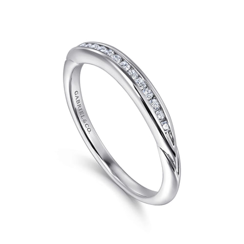 14K White Gold   Matching Wedding Band