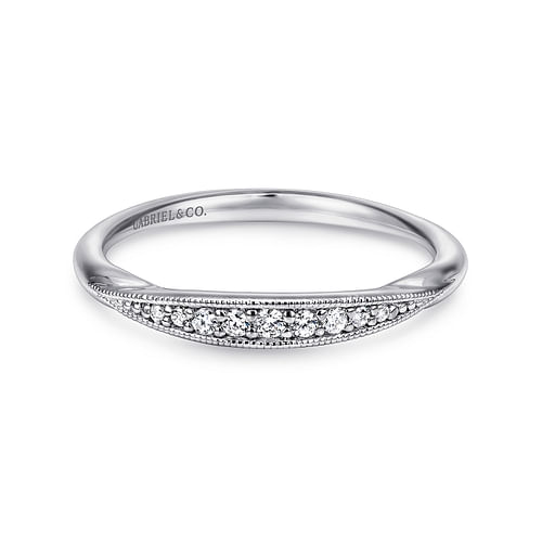 14K White Gold   Matching Wedding Band