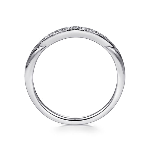 14K White Gold   Matching Wedding Band