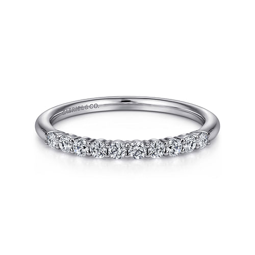 14K White Gold   Matching Wedding Band