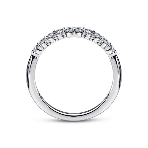 14K White Gold   Matching Wedding Band