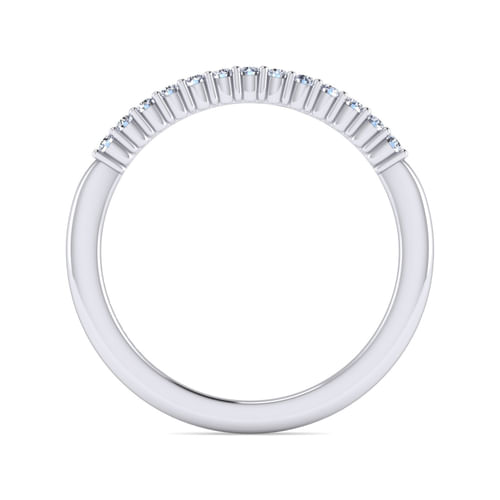 14K White Gold   Matching Wedding Band