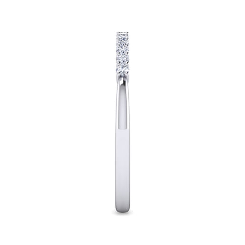 14K White Gold   Matching Wedding Band