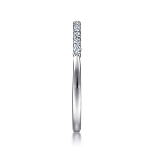 14K White Gold   Matching Wedding Band