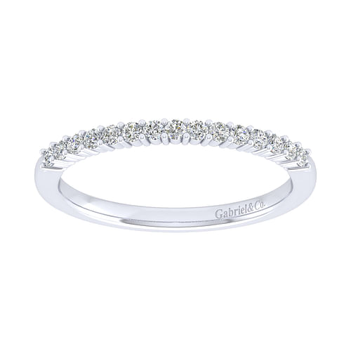 14K White Gold   Matching Wedding Band