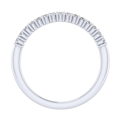 14K White Gold   Matching Wedding Band