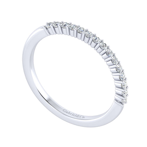 14K White Gold   Matching Wedding Band