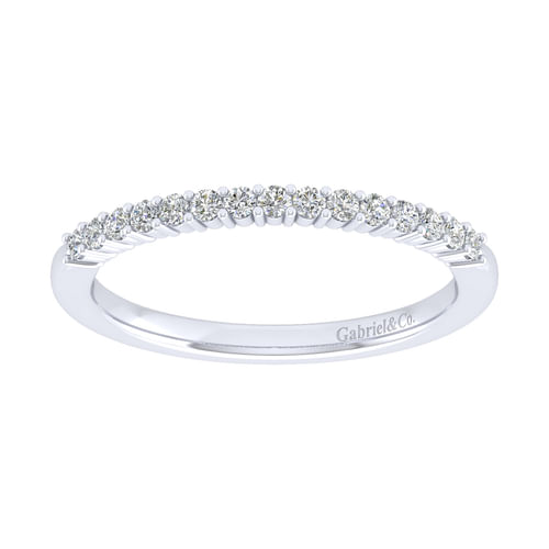 14K White Gold   Matching Wedding Band
