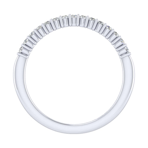 14K White Gold   Matching Wedding Band