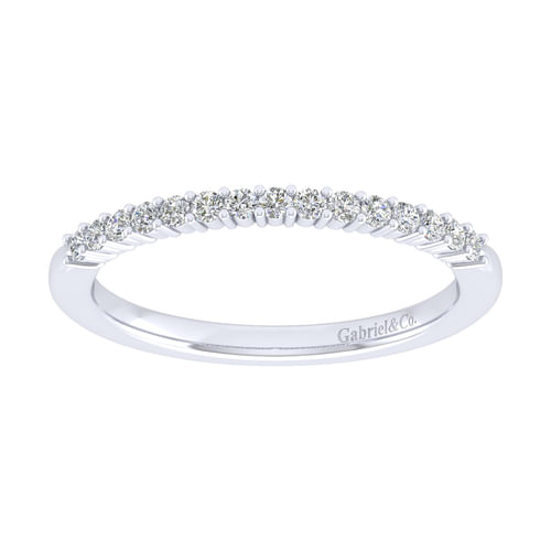 14K White Gold   Matching Wedding Band