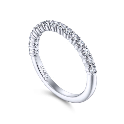 14K White Gold   Matching Wedding Band