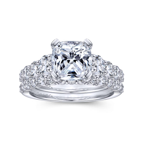 14K White Gold   Matching Wedding Band