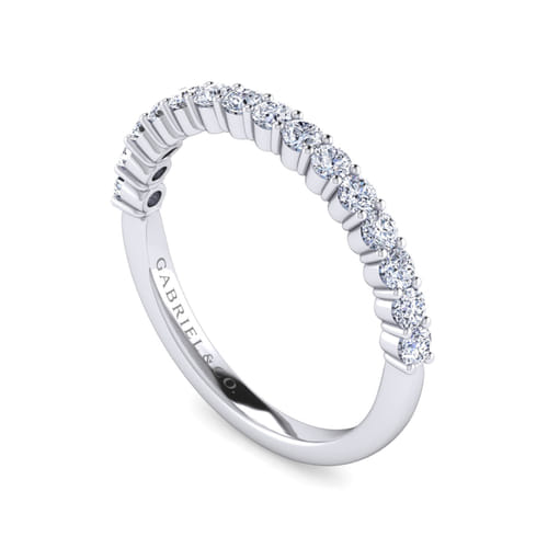 14K White Gold   Matching Wedding Band