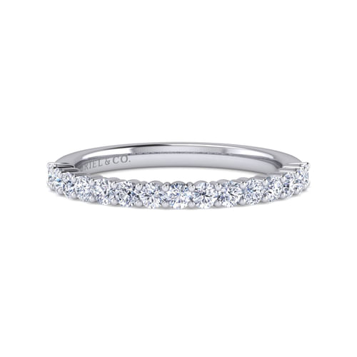 14K White Gold   Matching Wedding Band